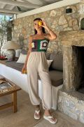 Jasmin Süzüneli Keten Tulum 1280-08 resmi